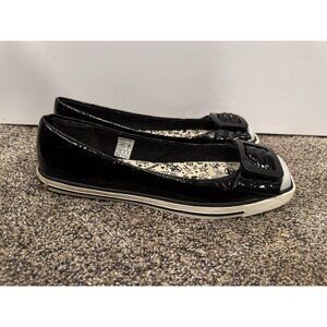Vintage Rocket Dog Black White Sneaker Flat Shoes Size 8 EUC